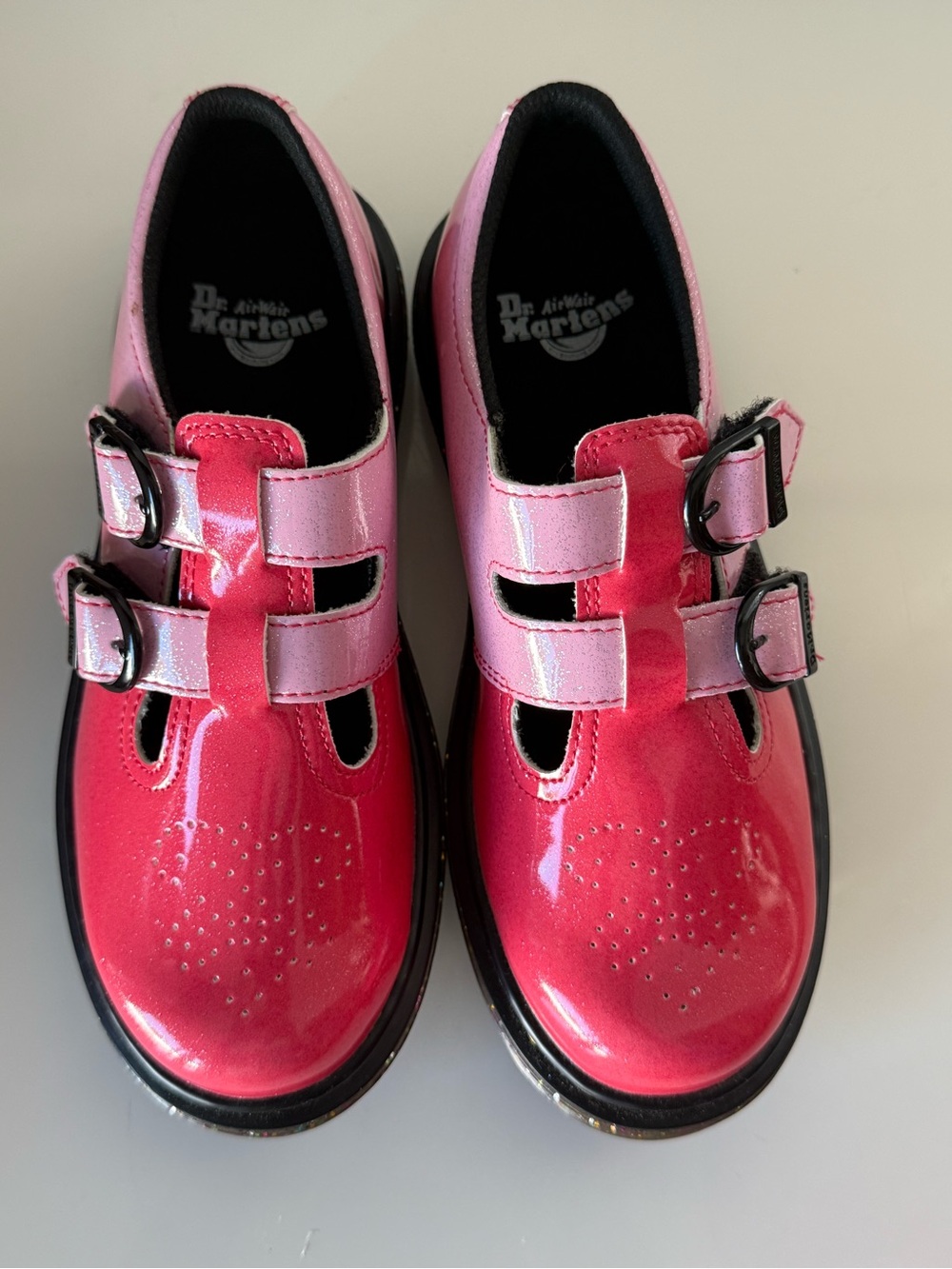 Dr. Martens Pink Gradient
Glitter Mary Jane Shoes Big
Kids Size 1 - Picture 5 of 8